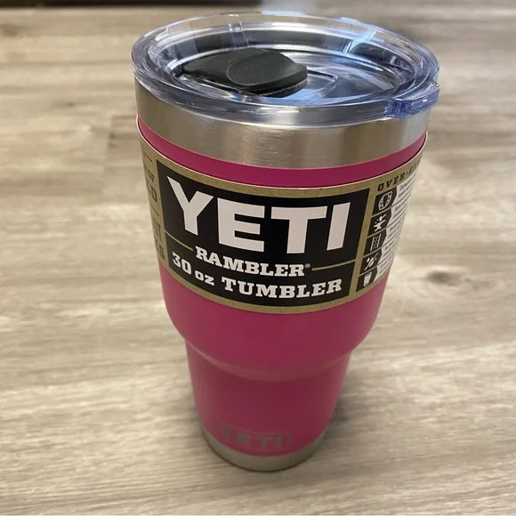 NWT YETI 30 Oz Rambler PRICKLY PEAR PINK - Picture 4 of 9